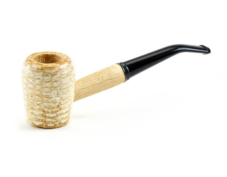 Missouri Meerschaum Company Missouri Meerschaum Company Corn Cob Washington Rob Roy, gebogen, 6-mm-Filter