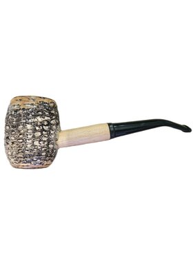 Missouri Meerschaum Company Country Gentleman Maiskolbenpfeife, gebogen, 6-mm-Filter