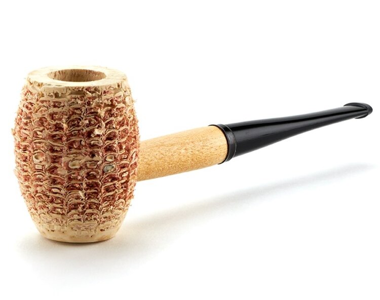 Missouri Meerschaum Company Missouri Meerschaum Company Natural Country Gentleman Maiskolbenpfeife, gerade
