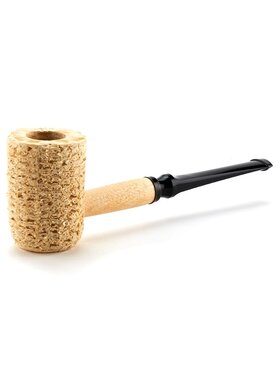 Missouri Meerschaum Company Natural Diplomat 5th Avenue Maiskolbenpfeife, gerade