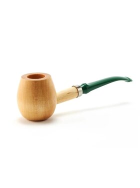 Missouri Meerschaum Company Hardwood Zenon 622 Diplomat Pfeife, gebogen, 6-mm-Filter