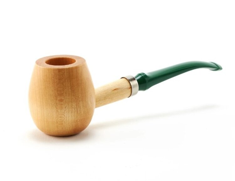 Missouri Meerschaum Company Missouri Meerschaum Company Hardwood Zenon 622 Diplomat Pfeife, gebogen, 6-mm-Filter