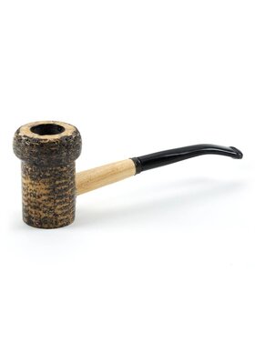 Missouri Meerschaum Company Patriot 1000 Maiskolbenpfeife, gebogen, ohne Filter