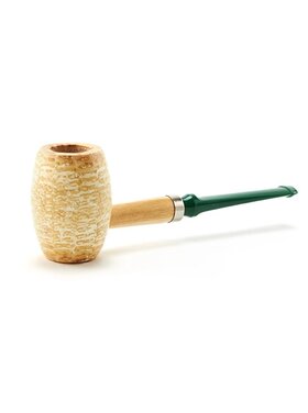 Missouri Meerschaum Company Boone 621 Maiskolbenpfeife, gerade, grünes Dänisch-Mundstück