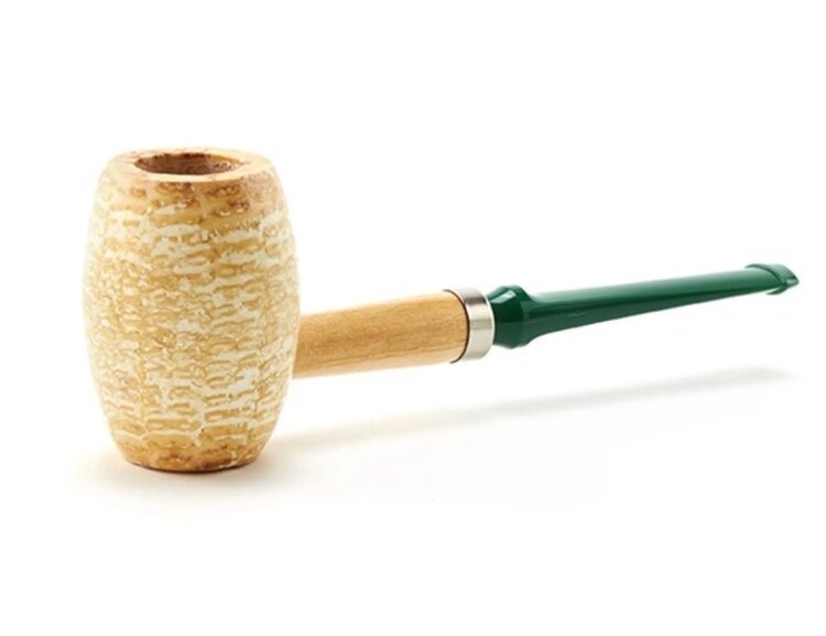 Missouri Meerschaum Company Missouri Meerschaum Company Boone 621 Maiskolbenpfeife, gerade, grünes Dänisch-Mundstück