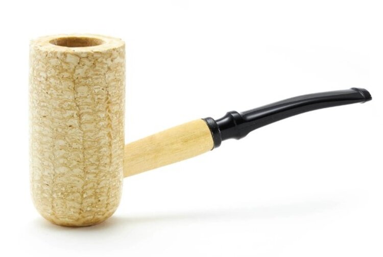 Missouri Meerschaum Company Missouri Meerschaum Company General Maiskolbenpfeife, gebogen, 6-mm-Filter