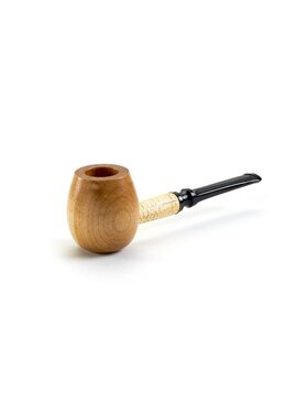 Missouri Meerschaum Company Maple Hardwood Apple Diplomat Pfeife, gerade