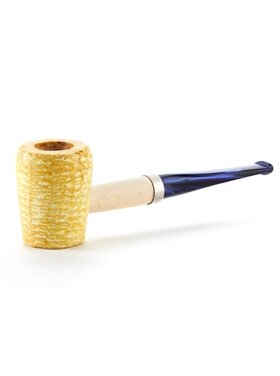 Missouri Meerschaum Company Valor Legend Maiskolbenpfeife, gerade, blaues Mundstück