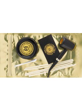 Missouri Meerschaum Company Modern Classic Pfeifenset mit gebogener Orion Maiskolbenpfeife