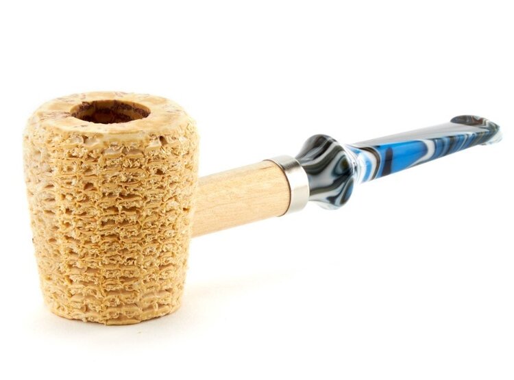 Missouri Meerschaum Company Missouri Meerschaum Company The Big Boy Cob Maiskolbenpfeife, Blau
