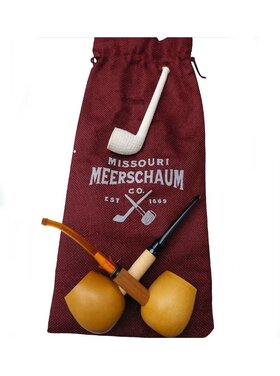 Missouri Meerschaum Company Maple Hardwood Apple Diplomat Geschenkset