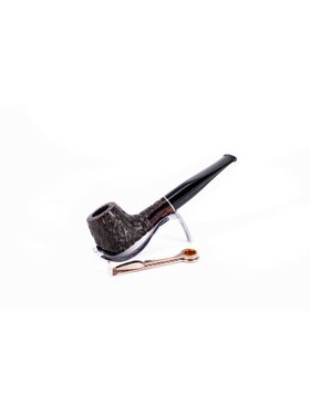 Padonio Black Rust 24 Bruyère-Pfeife, rustiziert