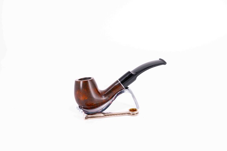 Padonio Padonio Brown Bent Bruyère-Pfeife, dunkelbraun (2)