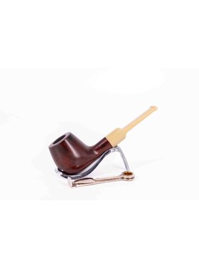 Padonio Marone Billiard-Pfeife, rotbraun
