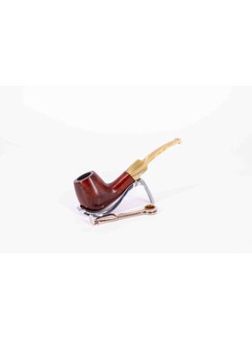 Padonio Marone Billiard-Pfeife, rotbraun (2)