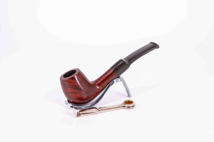 Padonio Padonio Grey Billiard-Pfeife, rotbraun