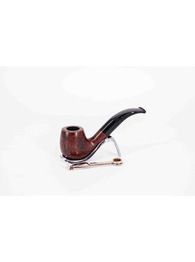 Padonio Bruyer Bent-Billiard-Pfeife, braun