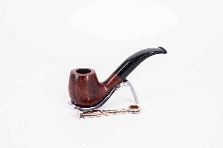 Padonio Padonio Bruyer Bent-Billiard-Pfeife, braun