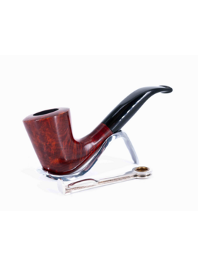 Padonio Nautica Bruyère-Pfeife rötlich braun, gebogen (5)
