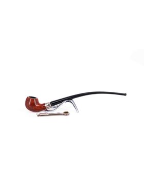 Padonio Churchwarden-Pfeife, gebogen, 25 cm