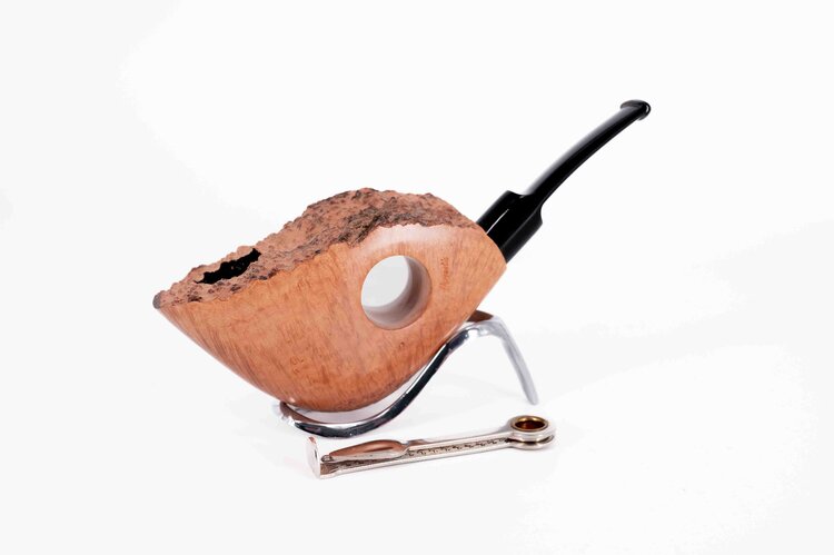 Padonio Padonio Freehand Bruyère-Pfeife, hellbraun