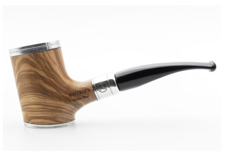 Rattray's Rattray's Glory Day Cap Olive Smooth Poker Pfeife