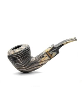 White Elephant Erta Ale Calabash-Pfeife mit Graphiteinsatz, 9-mm-Filter