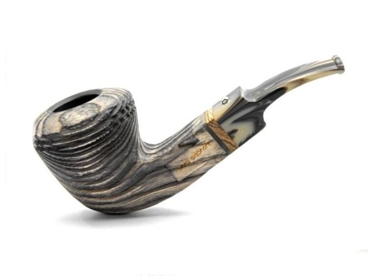 White Elephant White Elephant Erta Ale Calabash-Pfeife mit Graphiteinsatz, 9-mm-Filter
