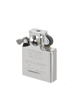 Zippo Benzin-Pfeifenanzünder-Einsatz, chrom, seitliche Flamme