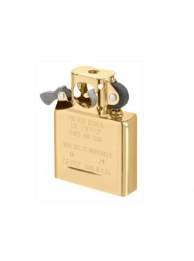Zippo Benzin-Pfeifeneinsatz für Classic Zippo, gold, Seitenflamme