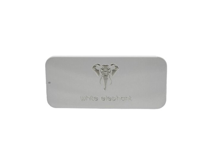 White Elephant White Elephant Natural Meerschaum Filter, 9 mm, mit Box, 10 Stück