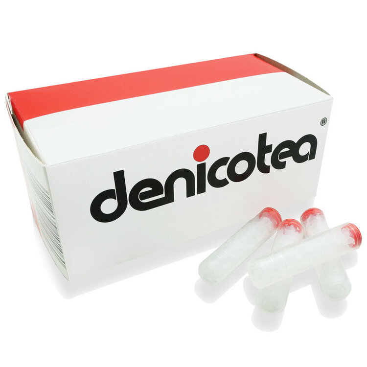 Denicotea Denicotea 9-mm-Pfeifenfilter mit Silikagel, 50 Stück, 12 Schachteln