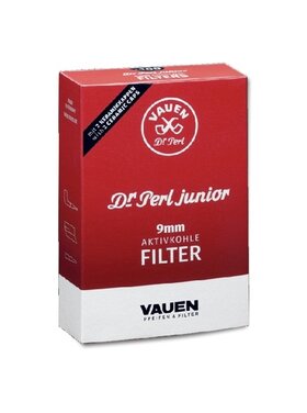 Vauen Dr. Perl Junior Jubig Aktivkohlefilter 9 mm, 100 Stück