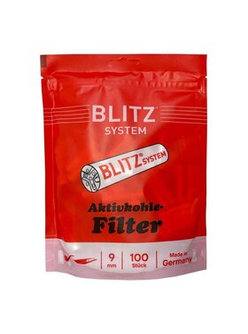 Denicotea Blitz System Pfeifenfilter 9 mm, 100 Stück