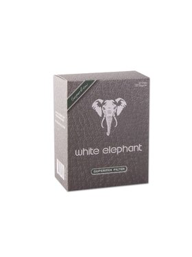 White Elephant Supermix Pfeifenfilter 9 mm, 150 Stück