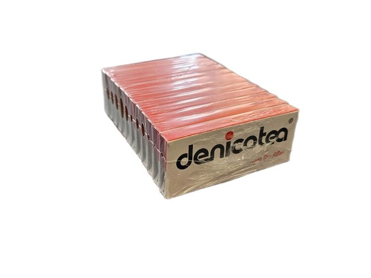 Denicotea Denicotea 9-mm-Pfeifenfilter mit Silikagel, 10 Stück, 12 Schachteln
