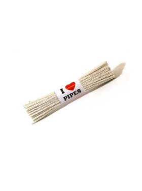 Chacom I Love Pipes Pfeifenreiniger-Stielbürsten, konisch, weiss, 44 Stück