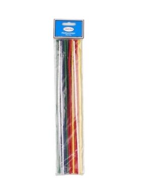 Jean Claude Pfeifenreiniger-Stielbürsten, 30 cm, bunt, 25 Stück