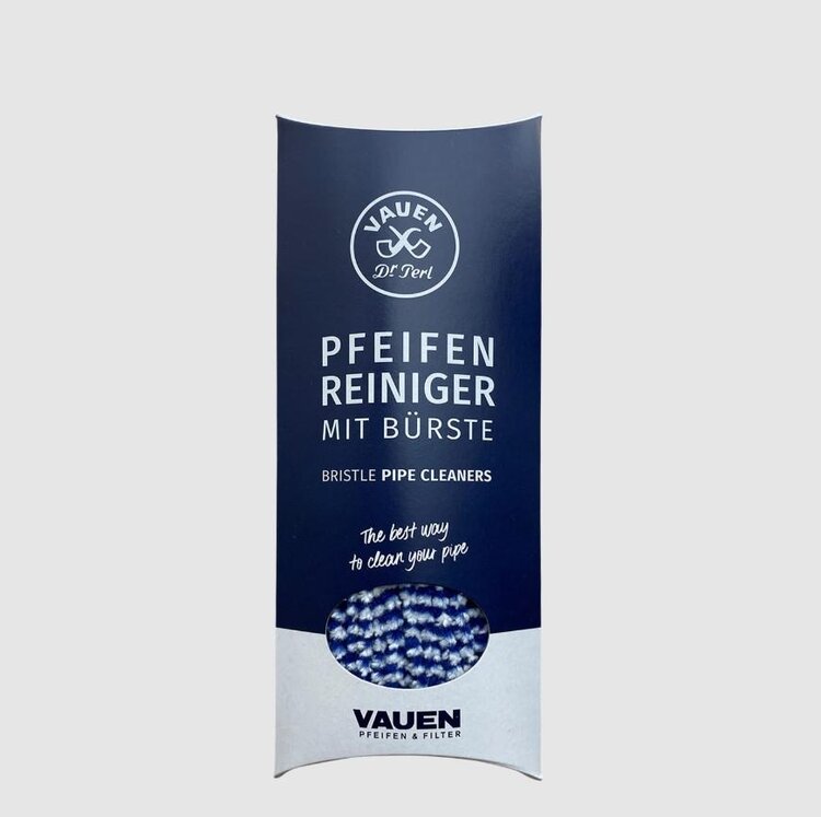 Vauen Vauen Pfeifenreiniger-Stielbürsten, blau/weiss, konisch, 80 Stück