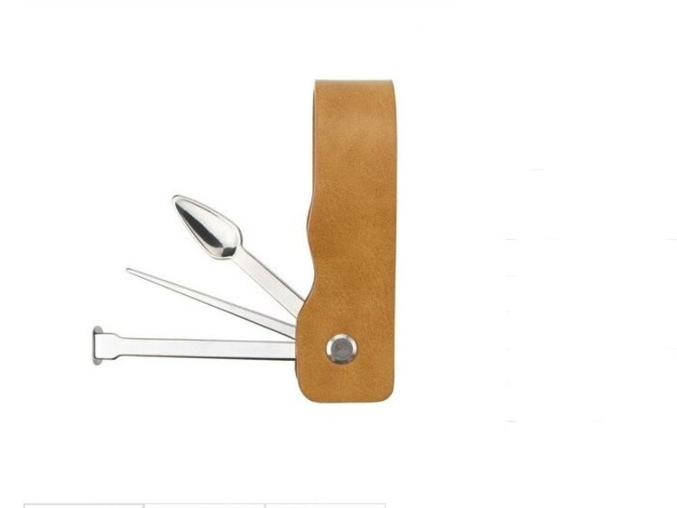 Pfeifenset, 3-teilig, mit Etui