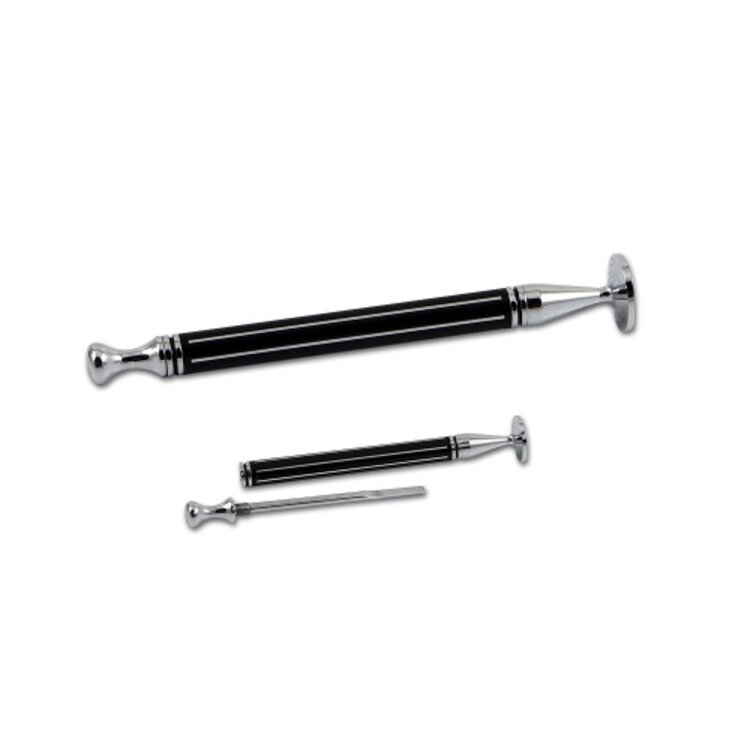 Rattray's Rattray's Thin Caber Stripe Stopfer mit Pfeifenreiniger, Schwarz/Chrom