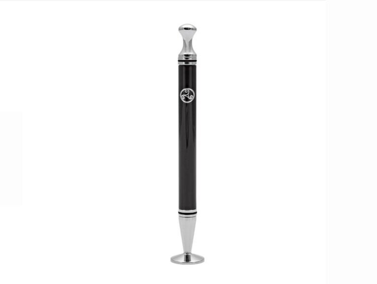 Rattray's Rattray's Thin Caber Triskel Tamper Stopfer, schwarz/chrom