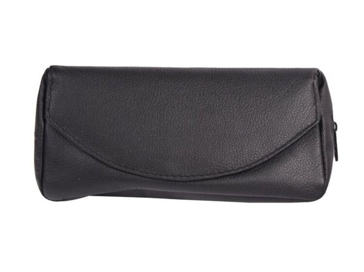 Padonio Padonio Pfeifentasche aus Leder für 1 Pfeife, schwarz (Art. PAD-33354)
