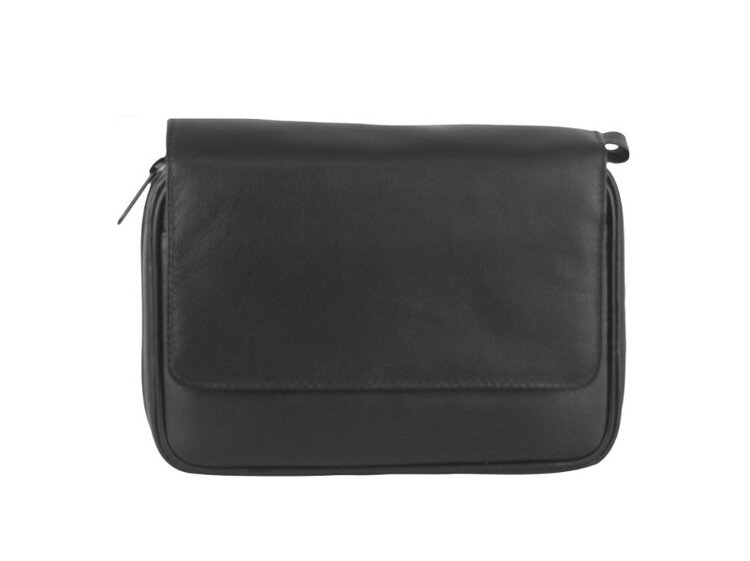 Padonio Padonio Pfeifentasche für 4 Pfeifen, Leder, Schwarz (Art. PAD-634523)