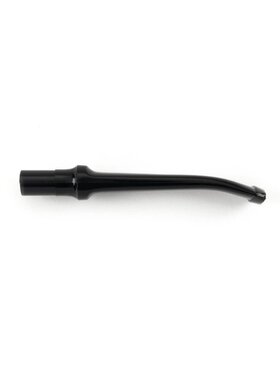 Missouri Meerschaum Company Gebogenes Dänisch-Mundstück schwarz, 6-mm-Filter