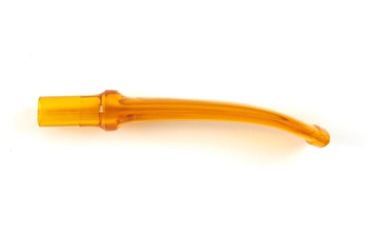 Missouri Meerschaum Company Missouri Meerschaum Company Gebogenes Dänisch-Mundstück gelb, 6-mm-Filter