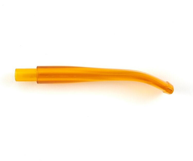 Missouri Meerschaum Company Missouri Meerschaum Company Slim-Mundstück gebogen für Maiskolbenpfeife, bernsteingelb