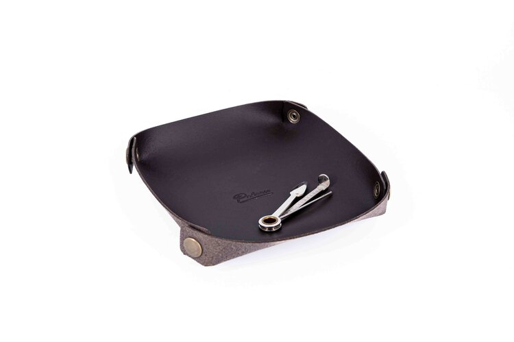 Padonio Padonio Tabakunterlage aus Leder, Bärenbraun