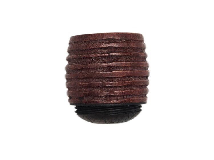 Falcon Falcon Lined Bowl Billiard Pfeifenkopf, gedrechselte Ringe