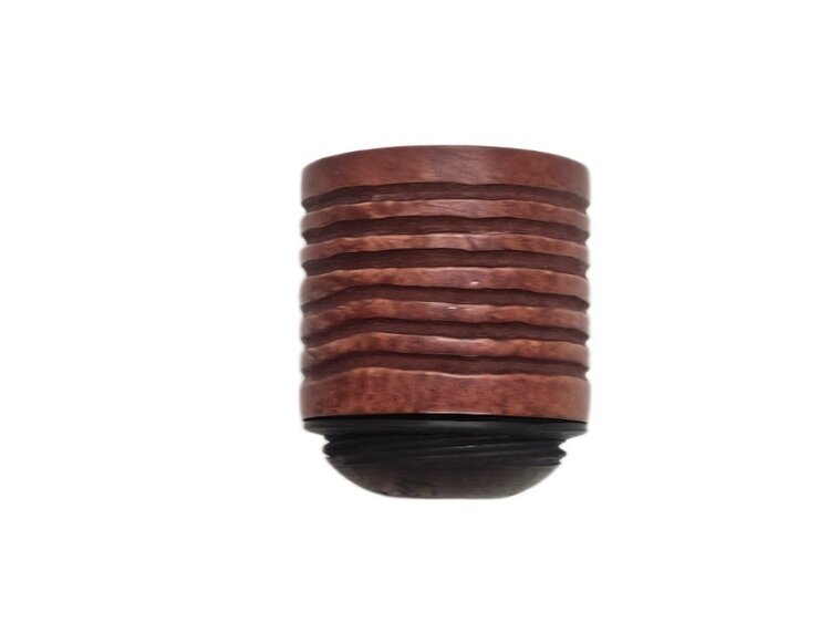 Falcon Falcon Lined Bowl Dublin Pfeifenkopf, gedrechselte Ringe